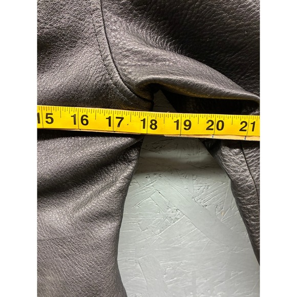 Pelle Studio Wilsons Leather Jacket Women's M Black Thinsulate Zip Front Leather - Picture 9 of 12